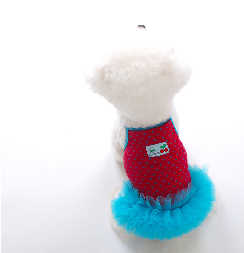 Dog Red Polka Tutu Dress dogredpolkatutudressformediumdogsbyFrenchiely_11