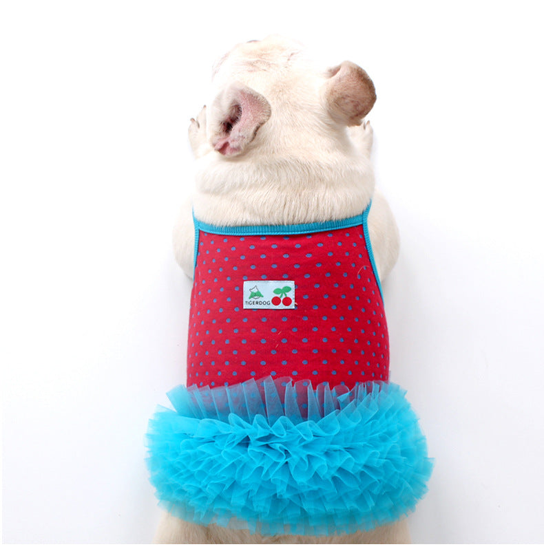Dog Red Polka Tutu Dress dogredpolkatutudressformediumdogsbyFrenchiely_4