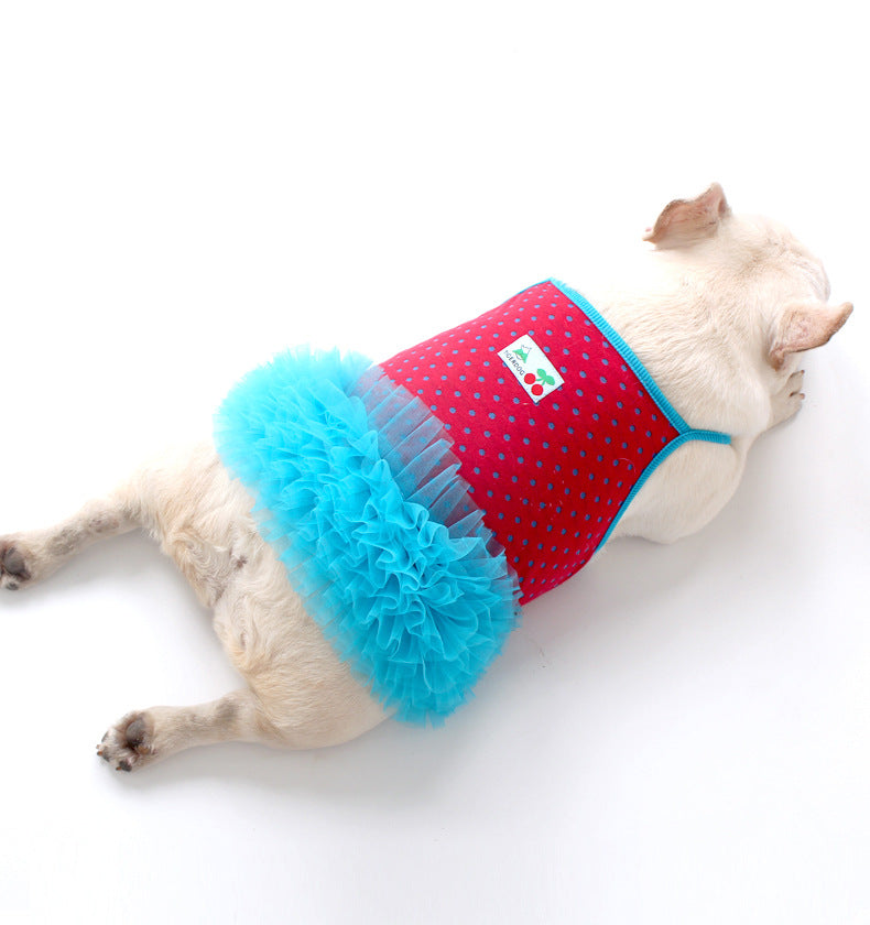 Dog Red Polka Tutu Dress dogredpolkatutudressformediumdogsbyFrenchiely_8