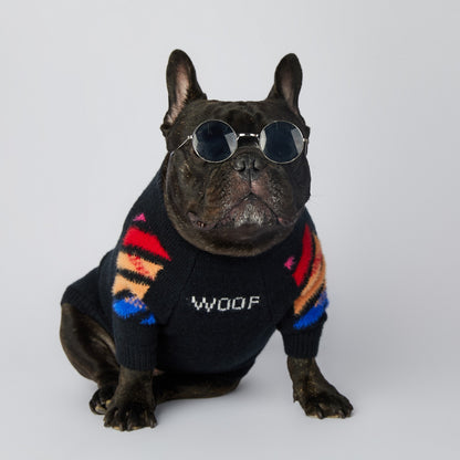 Dog Colored Woof Sweater - Frenchiely