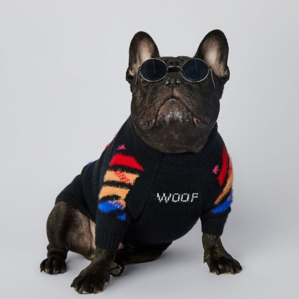 Dog Colored Woof Sweater - Frenchiely