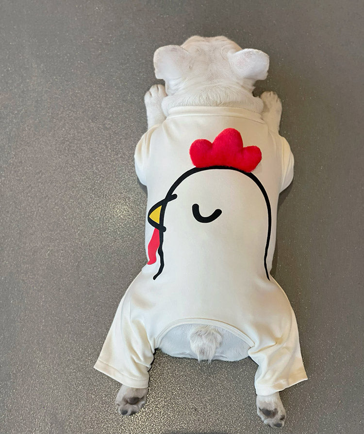 Dog Rooster Costume Onesie - Frenchiely