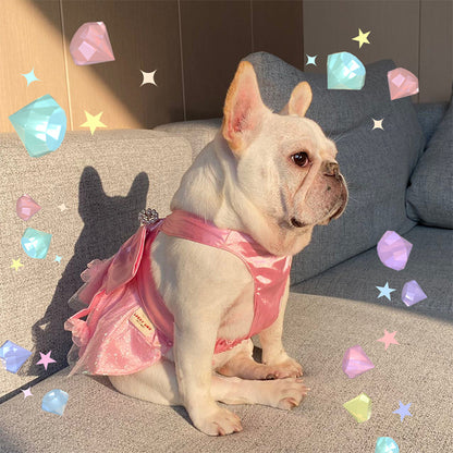 Dog Pink Wedding Dress - Frenchiely