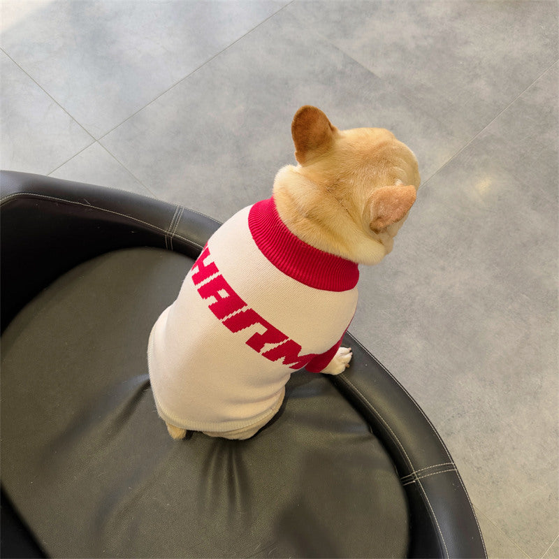 dog sportswear zipperup cardigan for medium dogs by Frenchiely