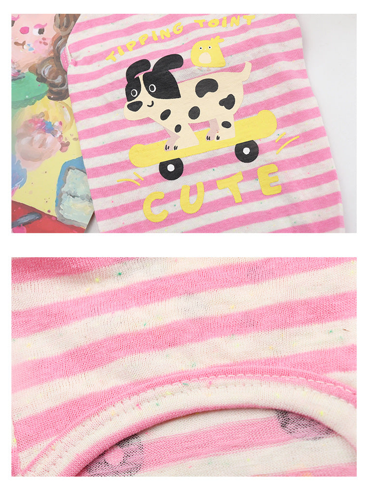 Doggie Stripe Shirt
