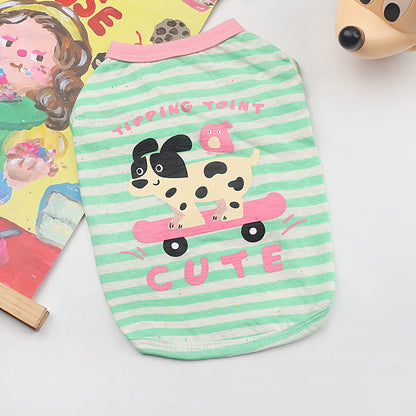 Doggie Stripe Shirt