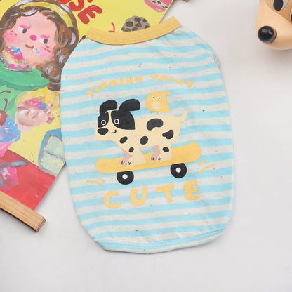 Doggie Stripe Shirt