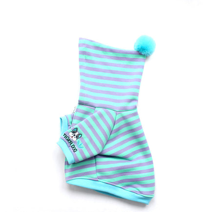 Zipper Stripe Hoodie dogstripehoodedzippercoatformediumdogs_19