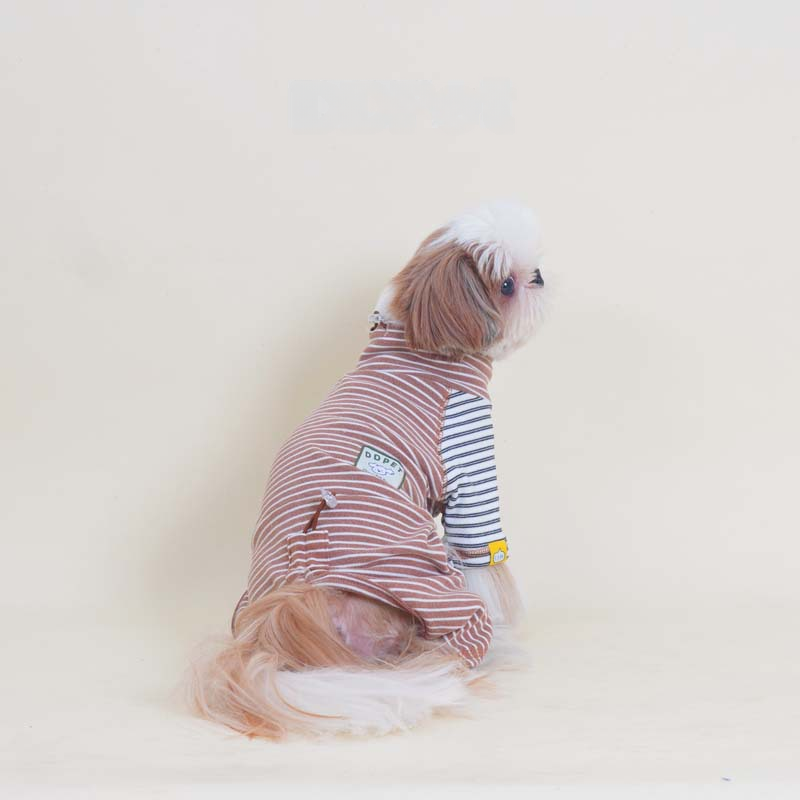 Senior Dogs Turtle-Neck Pajamas