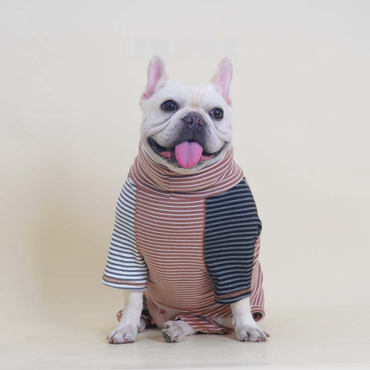 Senior Dogs Turtle-Neck Pajamas