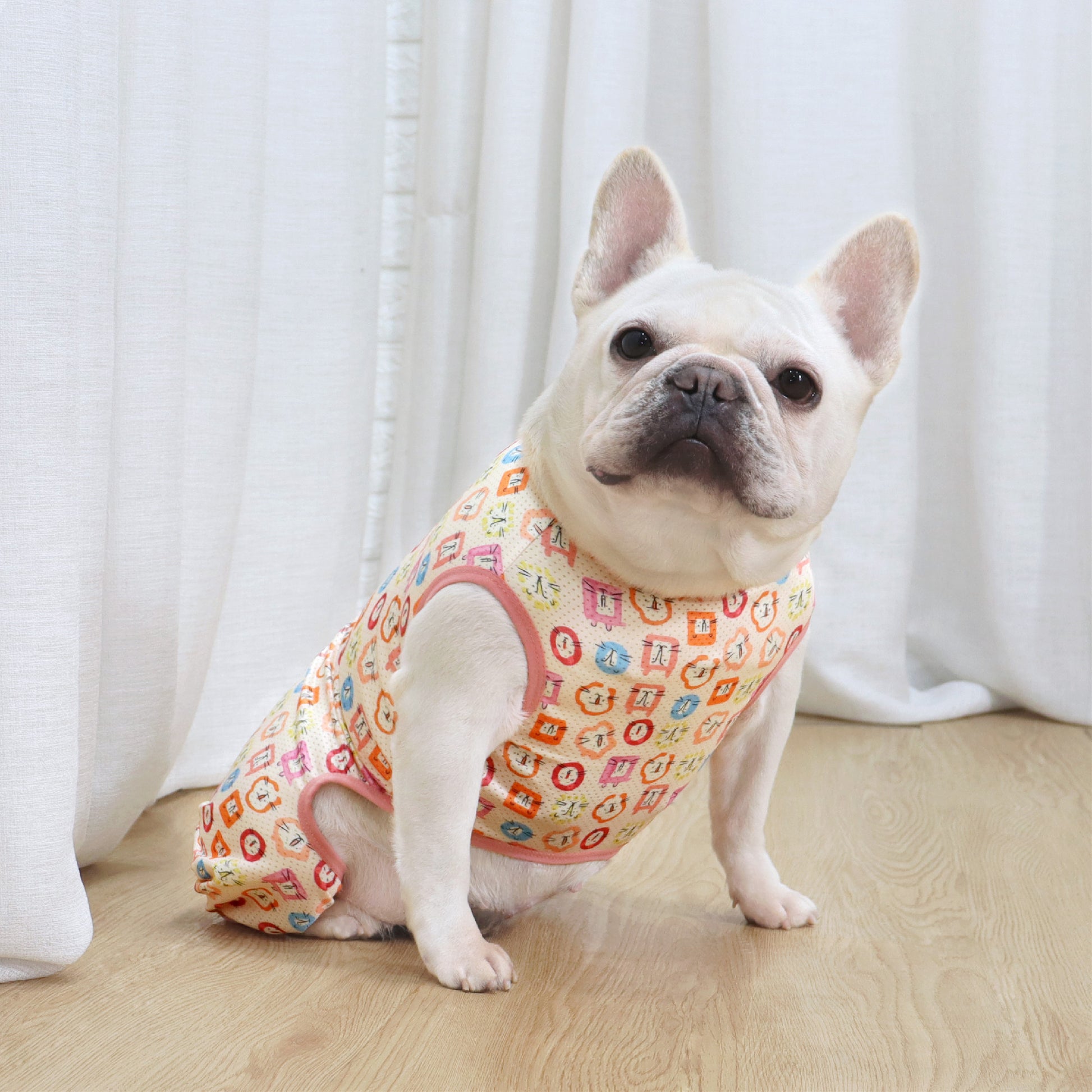 Dog Mesh Stretchy Onesie PJs for small medium dogs by Frenchiely