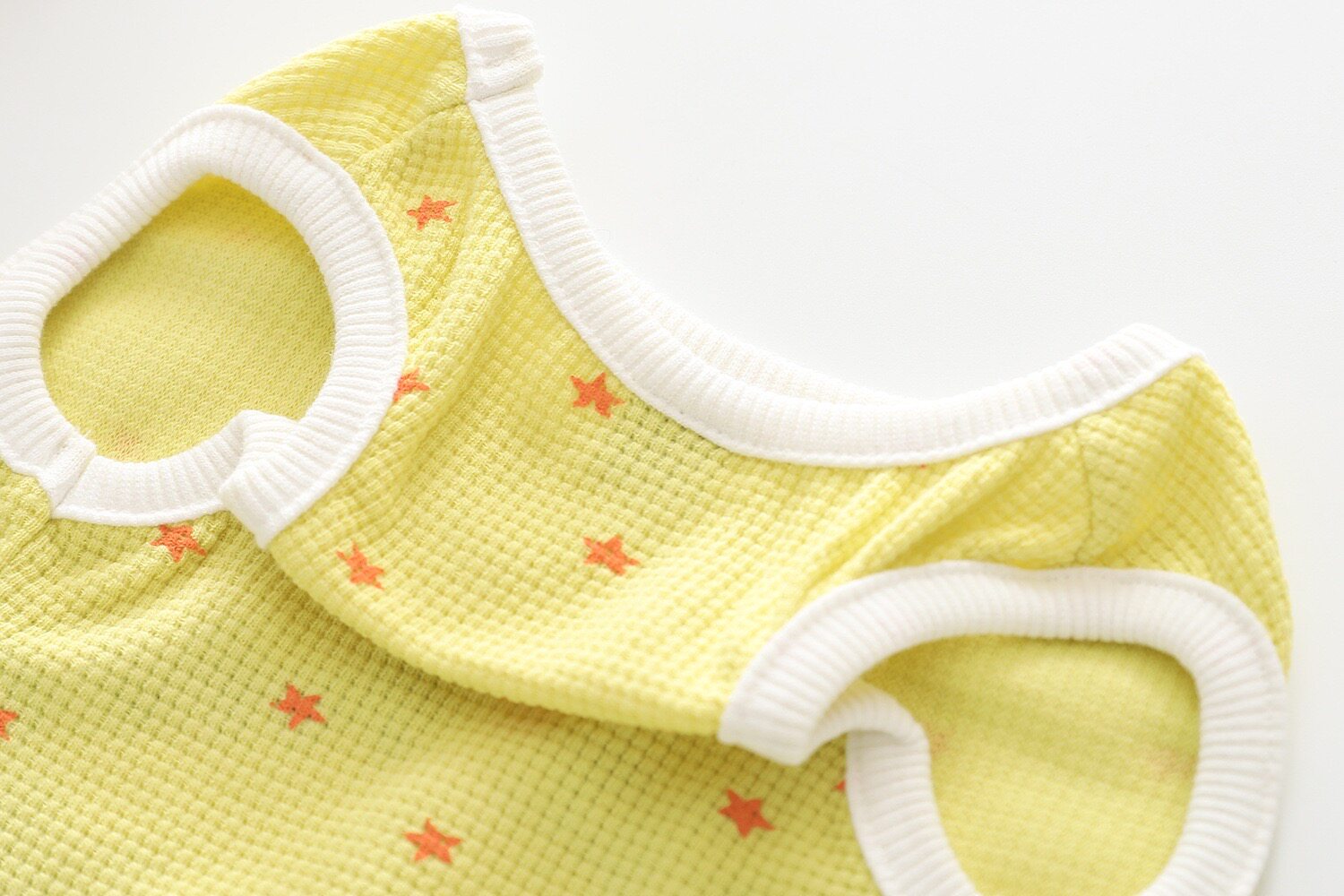 Breathable Waffle Lucky Puppy Shirt dogsummerwaffleshirtformediumdogbreeds_12