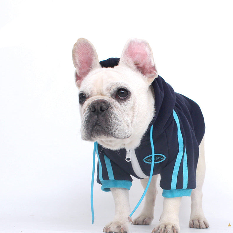 Sporty Hoodie dogwarmfleecelinedhoodiecoatbyFrenchiely_1