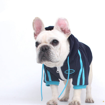 Sporty Hoodie dogwarmfleecelinedhoodiecoatbyFrenchiely_1
