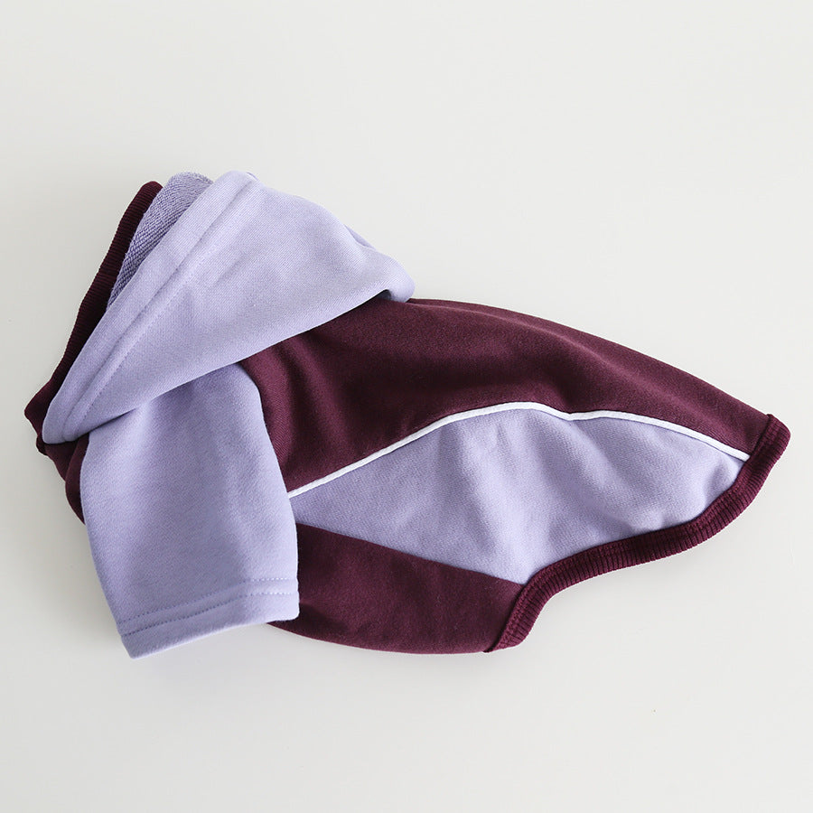 Frenchie Warm Hoodie Brown dogwarmhoodieformediumdogsbyFrenchiely_6