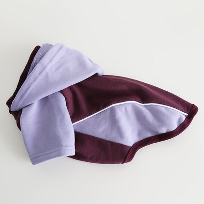 Frenchie Warm Hoodie Brown dogwarmhoodieformediumdogsbyFrenchiely_6