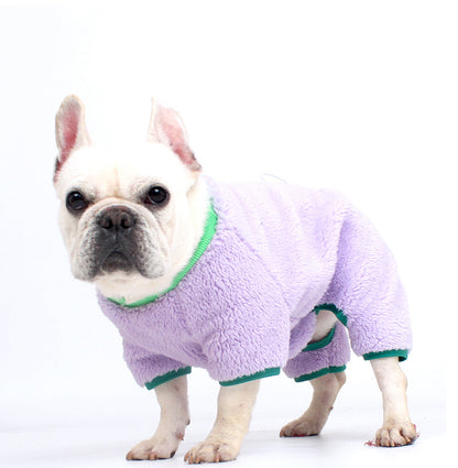 Dog Warm Onesie PJs dogwarmjumpsuitonesieformediumdogsbyFrenchiely_16