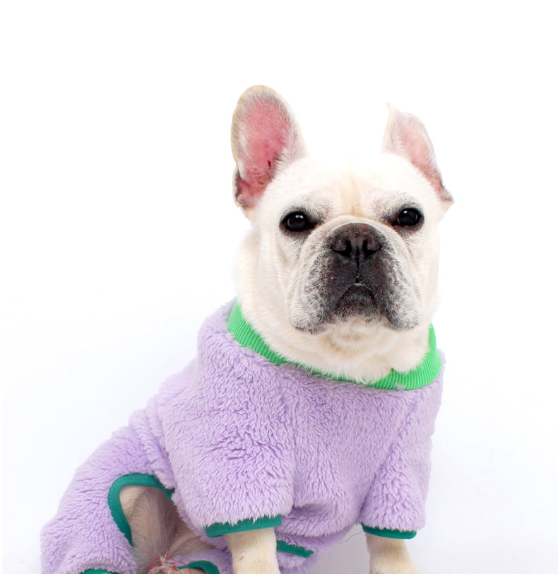 Dog Warm Onesie PJs dogwarmjumpsuitonesieformediumdogsbyFrenchiely_17