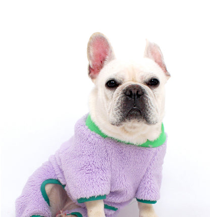 Dog Warm Onesie PJs dogwarmjumpsuitonesieformediumdogsbyFrenchiely_17