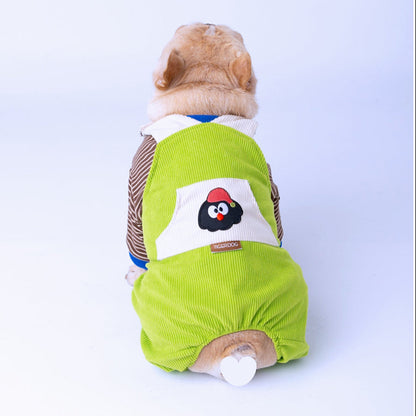 Vibrant Codury Overalls dogwarmonesieoverallsformediumdogsbyFrenchiely_1