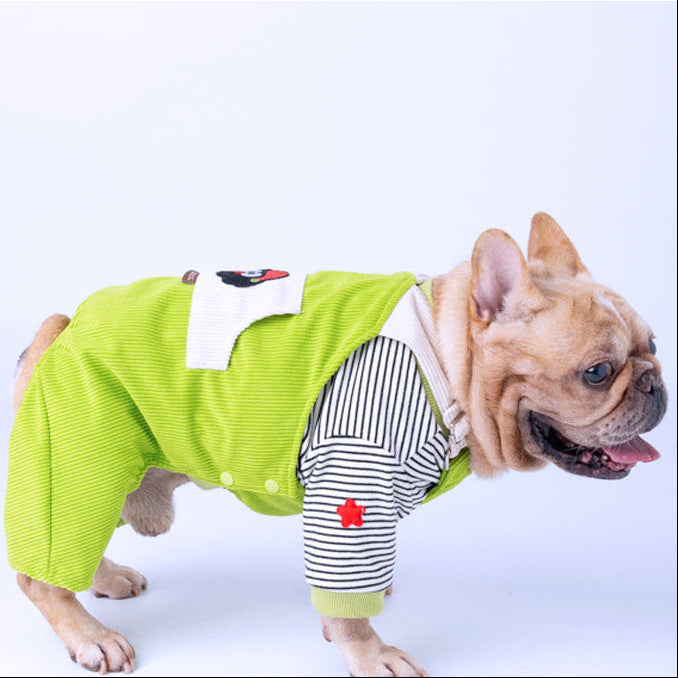 Vibrant Codury Overalls dogwarmonesieoverallsformediumdogsbyFrenchiely_4