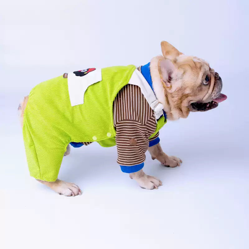 Vibrant Codury Overalls dogwarmonesieoverallsformediumdogsbyFrenchiely_6