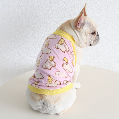 Dog Sleeveless Sweater Shirt dogwarmshirtforsmallmediumdogbreeds_10