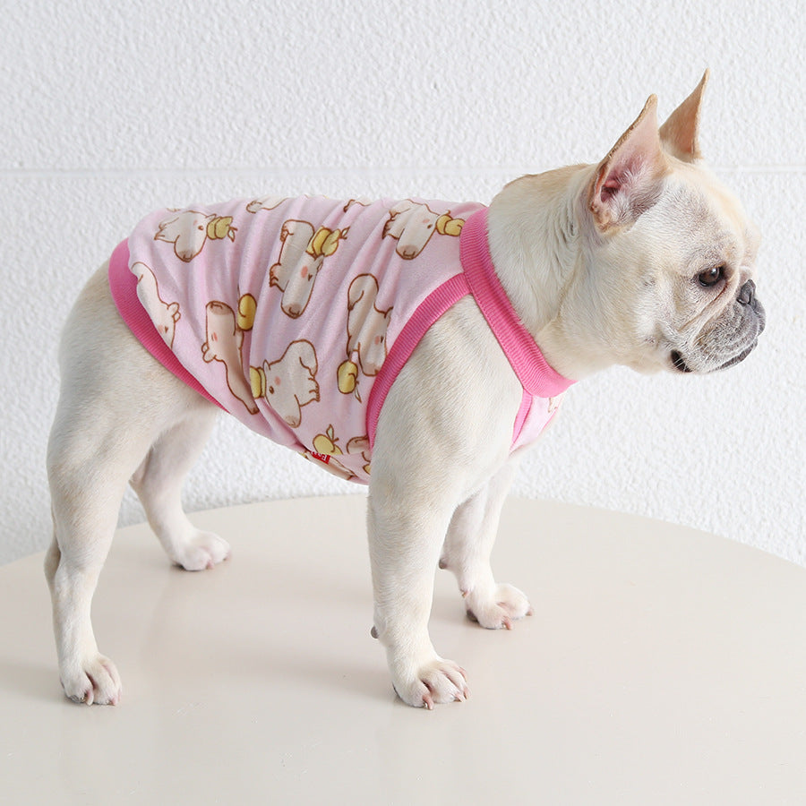 Dog Sleeveless Sweater Shirt dogwarmshirtforsmallmediumdogbreeds_3