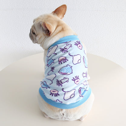 Dog Sleeveless Sweater Shirt dogwarmshirtforsmallmediumdogbreeds_4