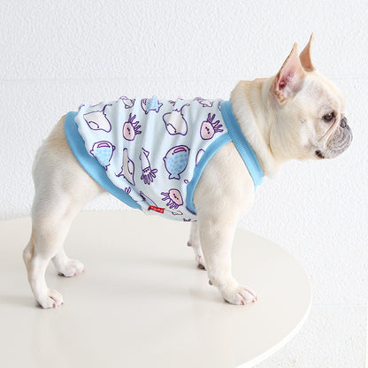 Dog Sleeveless Sweater Shirt dogwarmshirtforsmallmediumdogbreeds_5