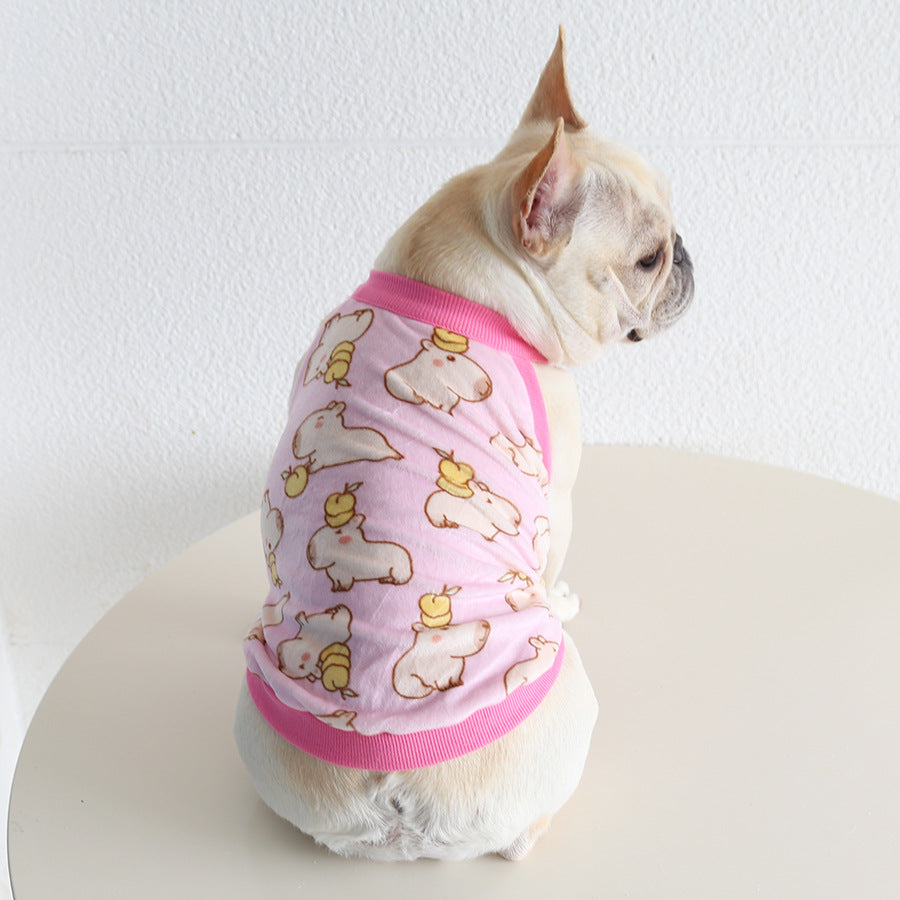 Dog Sleeveless Sweater Shirt dogwarmshirtforsmallmediumdogbreeds_7