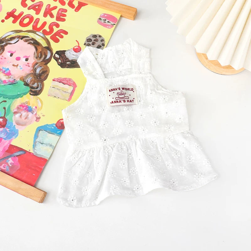 Frenchie Summer White Dress