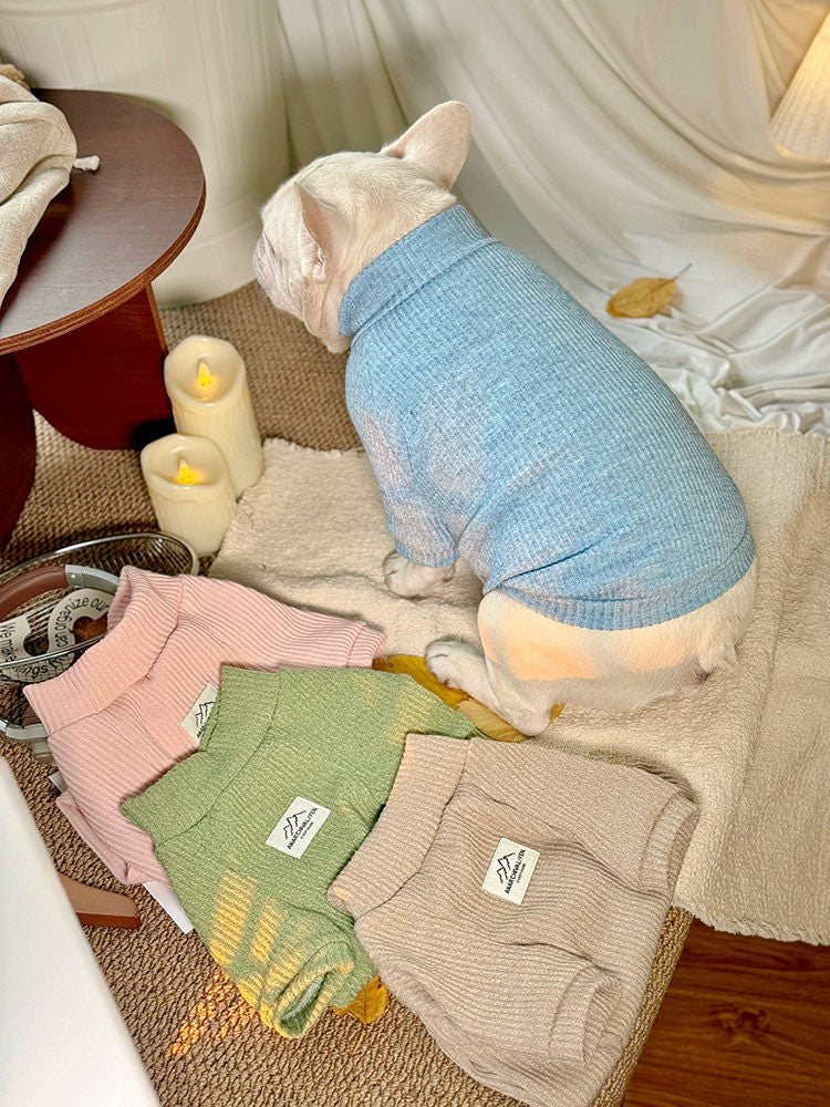 Classic Morandi Undershirt dogwinterClassicMorandiUndershirtforfrenchbulldogpugsbyFrenchiely_1