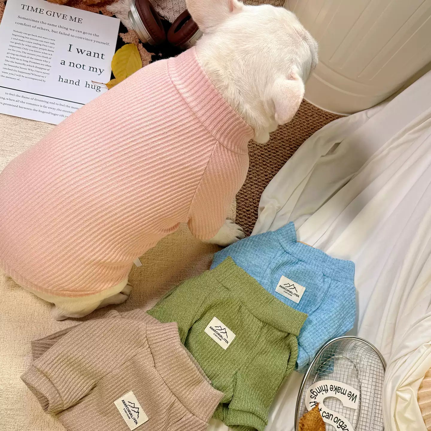 Classic Morandi Undershirt dogwinterClassicMorandiUndershirtforfrenchbulldogpugsbyFrenchiely_5