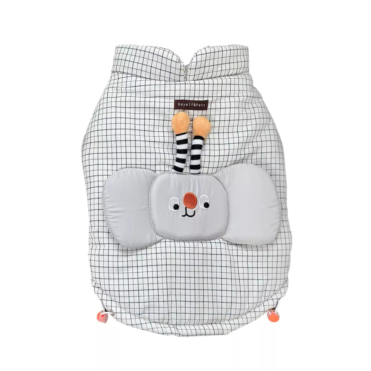 Bee Checker Pattern Costume dogwintercartoonbeecostumejacketforsmallmediumdogsbyFrenchiely_1