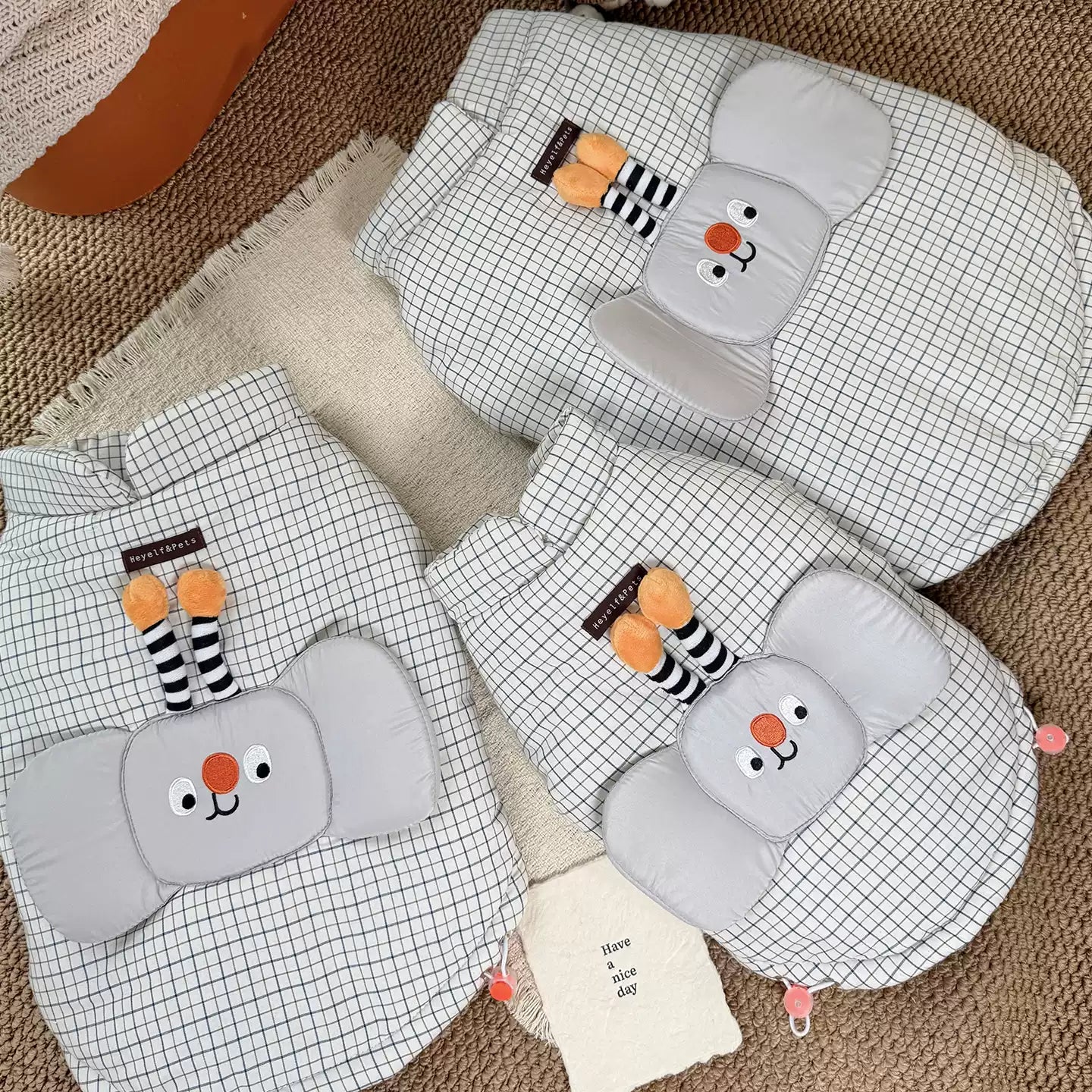 Bee Checker Pattern Costume dogwintercartoonbeecostumejacketforsmallmediumdogsbyFrenchiely_6