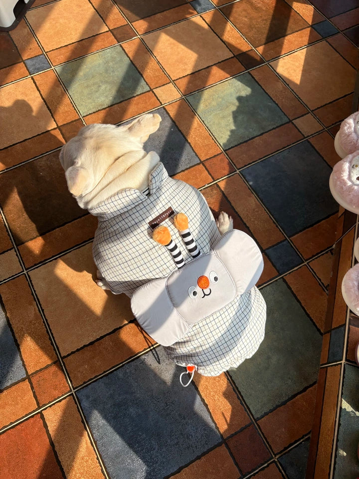 Bee Checker Pattern Costume dogwintercartoonbeecostumejacketforsmallmediumdogsbyFrenchiely_8