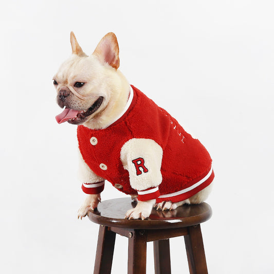 Dog Red Warm Jacket - Frenchiely