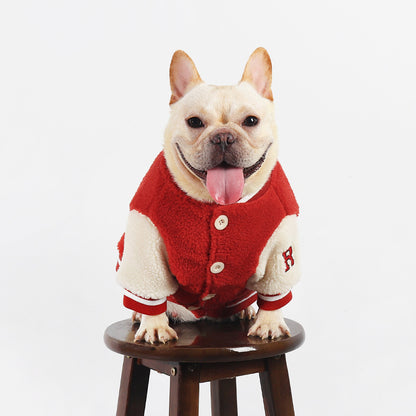 Dog Red Warm Jacket - Frenchiely