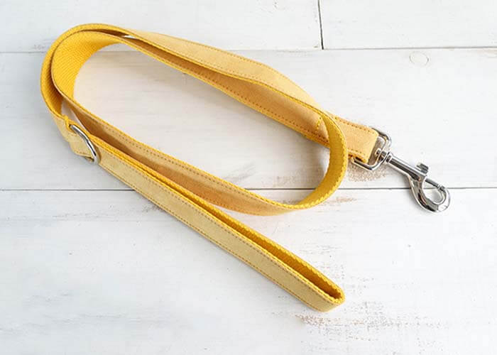 Dog Yellow Collar Leash Set - Frenchiely