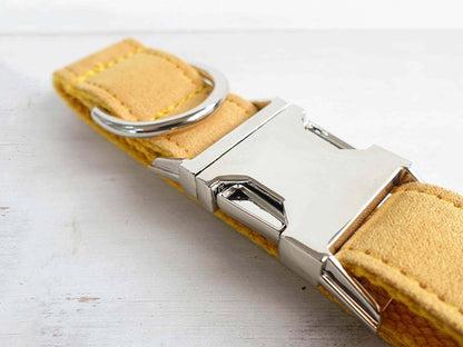 Dog Yellow Collar Leash Set - Frenchiely