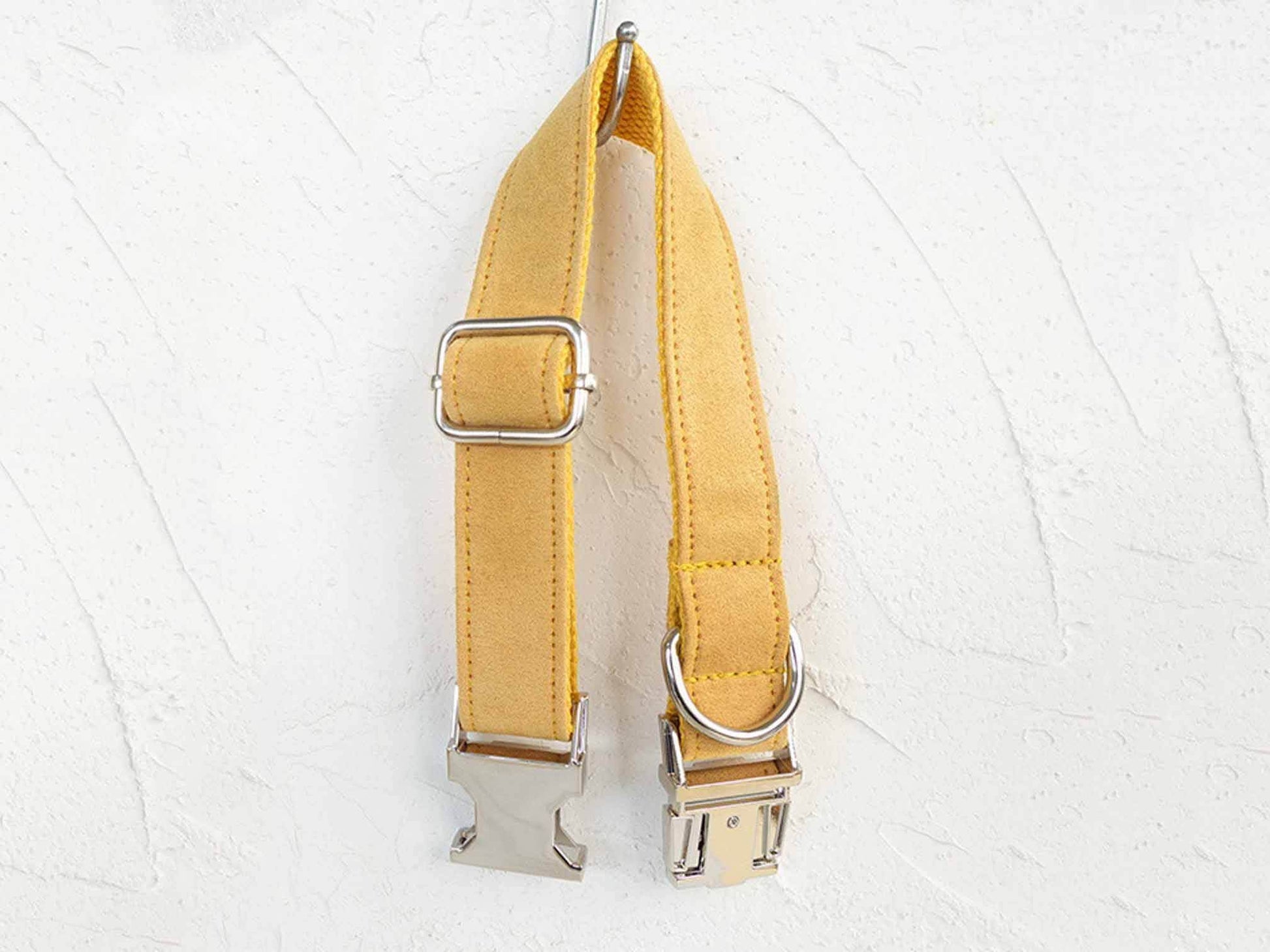 Dog Yellow Collar Leash Set - Frenchiely