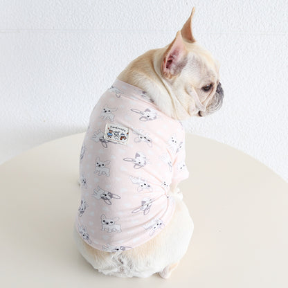 Dog Autumn & Spring Shirt frenchbulldogAutumnSpringshirtbyFrenchiely_1