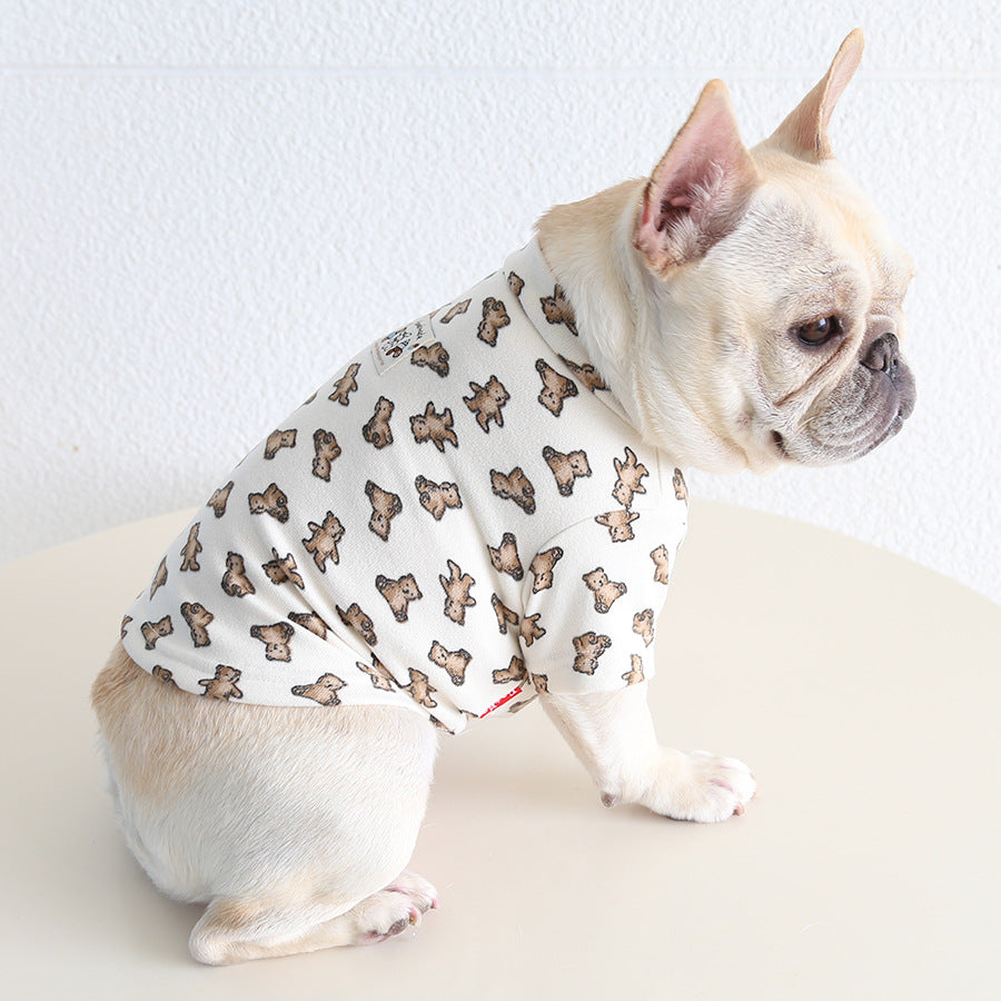 Dog Autumn & Spring Shirt frenchbulldogAutumnSpringshirtbyFrenchiely_10