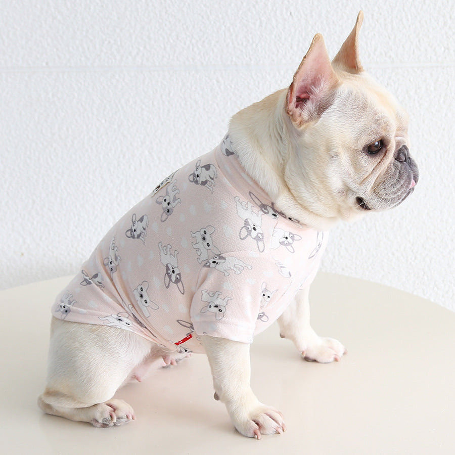 Dog Autumn & Spring Shirt frenchbulldogAutumnSpringshirtbyFrenchiely_11