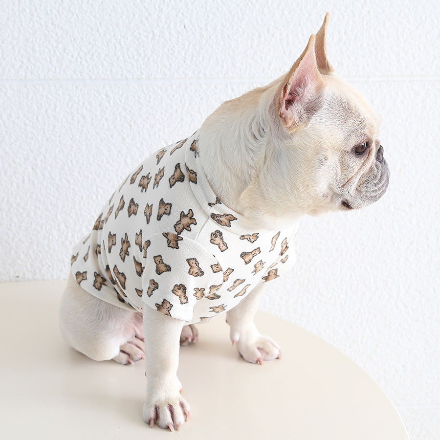 Dog Autumn & Spring Shirt frenchbulldogAutumnSpringshirtbyFrenchiely_12