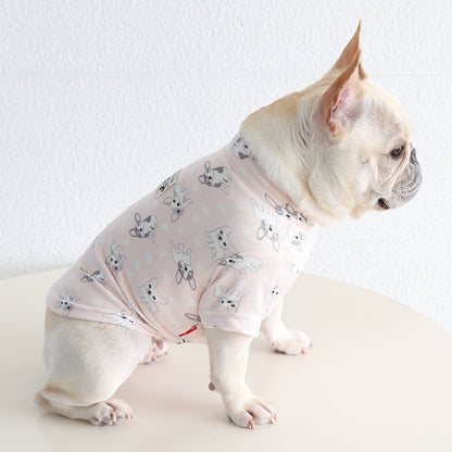 Dog Autumn & Spring Shirt frenchbulldogAutumnSpringshirtbyFrenchiely_14