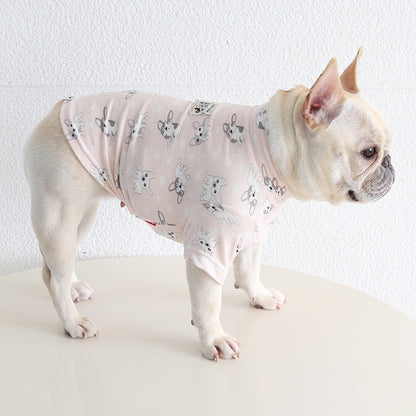 Dog Autumn & Spring Shirt frenchbulldogAutumnSpringshirtbyFrenchiely_2