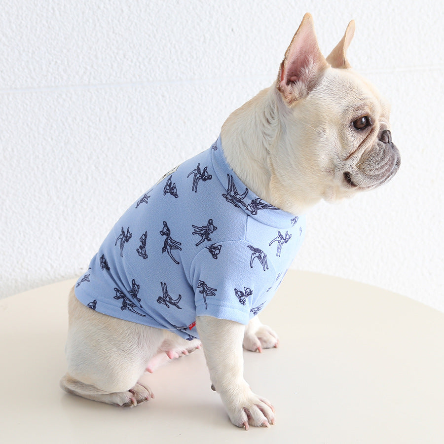 Dog Autumn & Spring Shirt frenchbulldogAutumnSpringshirtbyFrenchiely_4