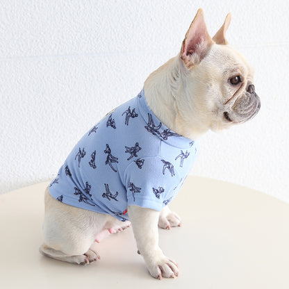 Dog Autumn & Spring Shirt frenchbulldogAutumnSpringshirtbyFrenchiely_4